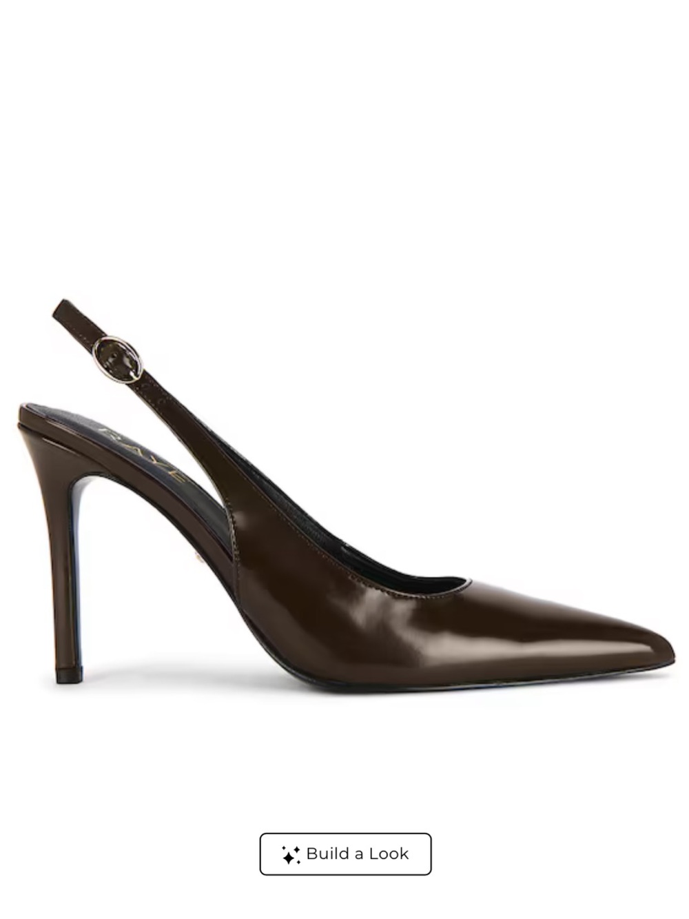 RAYE Calla Pump in Chocolate Brown (7.5)